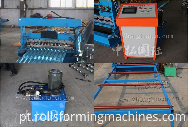 Máquina formadora de rolo de papelão ondulado (12) Corrugated board roll forming machine (12)